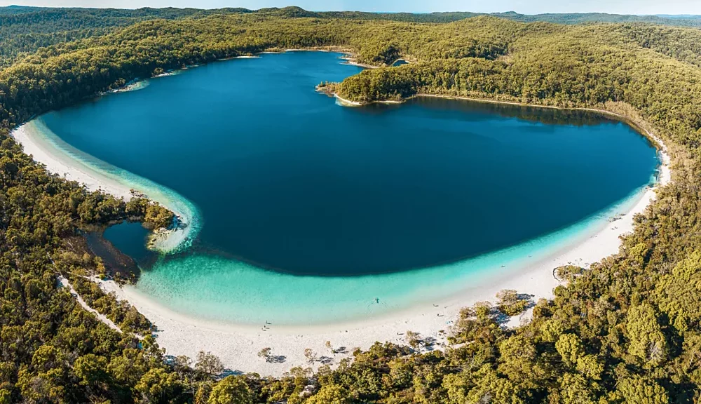 Lago en Fraser Island
